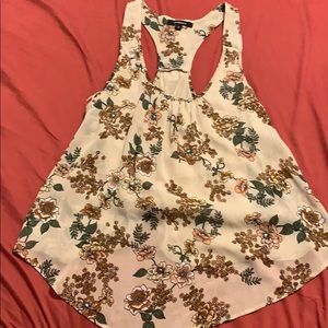 Colorful Floral Racerback